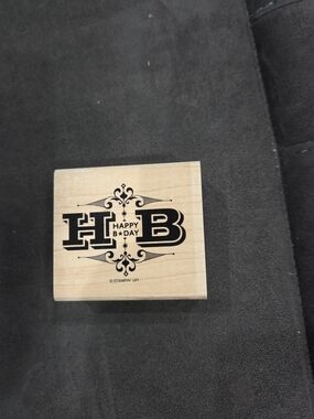 Stampin' Up! Engraved Greetings Wood Stamp Set
